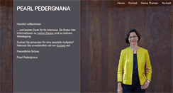 Desktop Screenshot of pedergnana.ch