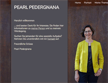 Tablet Screenshot of pedergnana.ch